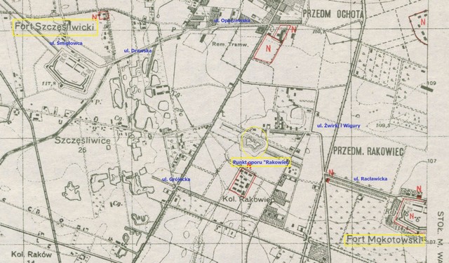 P40-S32-A Warszawa Fort Szczęśliwicki, Mokotowski, pkt. oporu Rakowiec.jpg
